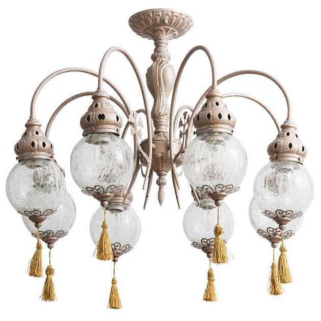 Потолочная люстра Arte Lamp A2146PL-8GA Фото № 1