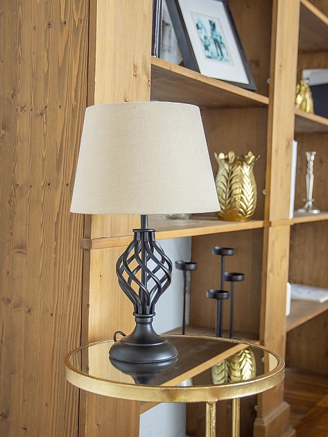 Настольная лампа Lucia Ковка черная 432 4606400510758 изображение 5 Настольная лампа Lucia Ковка черная 432 4606400510758 Фото № 5