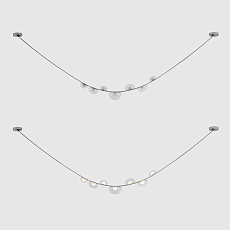 Подвесной светильник Crystal Lux BOSQUE SP7 L3000 GREY/TRANSPARENT 3