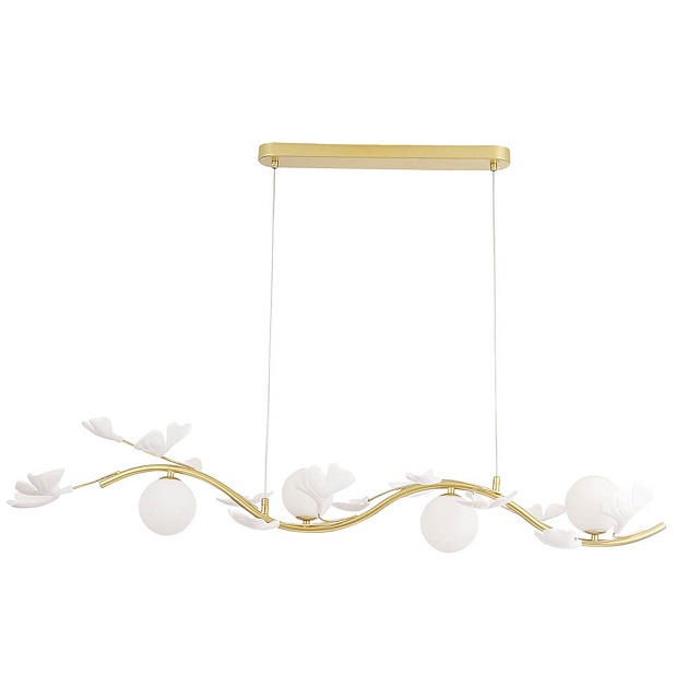 Подвесная люстра Crystal Lux Colibri SP4 Gold Фото № 1