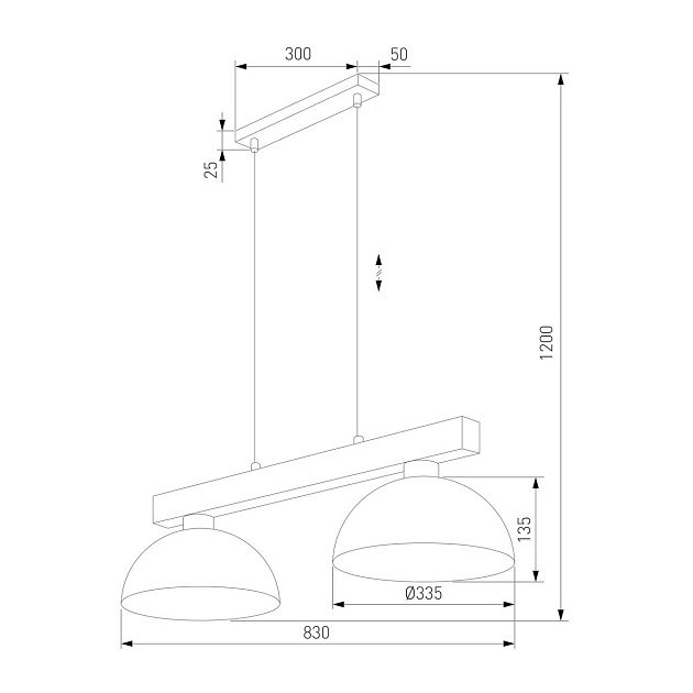 Подвесной светильник TK Lighting 4711 Oslo Фото № 2