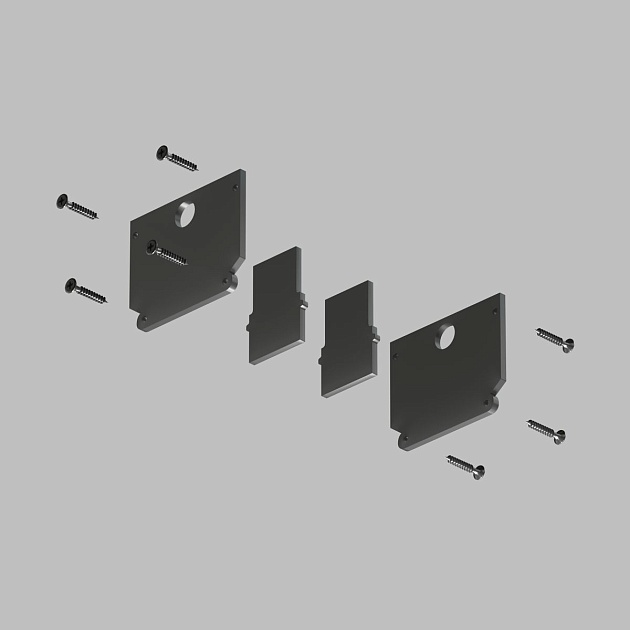 Заглушка Denkirs Smart One (2 шт.) TR2025-BK Фото № 1