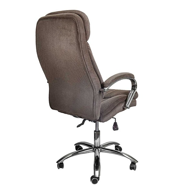 Кресло руководителя AksHome Leonardo коричневый, ткань 65486 изображение 4 Кресло руководителя AksHome Leonardo коричневый, ткань 65486 Фото № 4