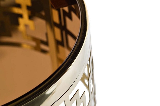 Журнальный стол Garda Decor 13RXFS5080L-Gold Фото № 3