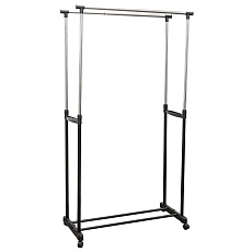 Гардеробная вешалка AksHome Diana на колесах, хром, металл 62180 5