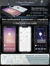 Подвесной светодиодный светильник Natali Kovaltseva Smart Нимбы Led Lamps 81261 1