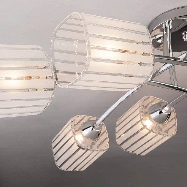 Потолочный светильник Eurosvet 30125/8 хром Фото № 4