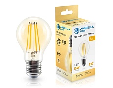 Лампа светодиодная Лон A60 15W 2700K Ambrella light Bulding 601513 1
