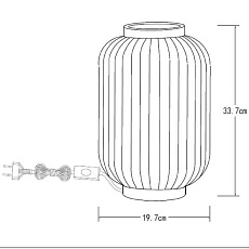 Настольная лампа Lucide Gosse 13535/34/31 1
