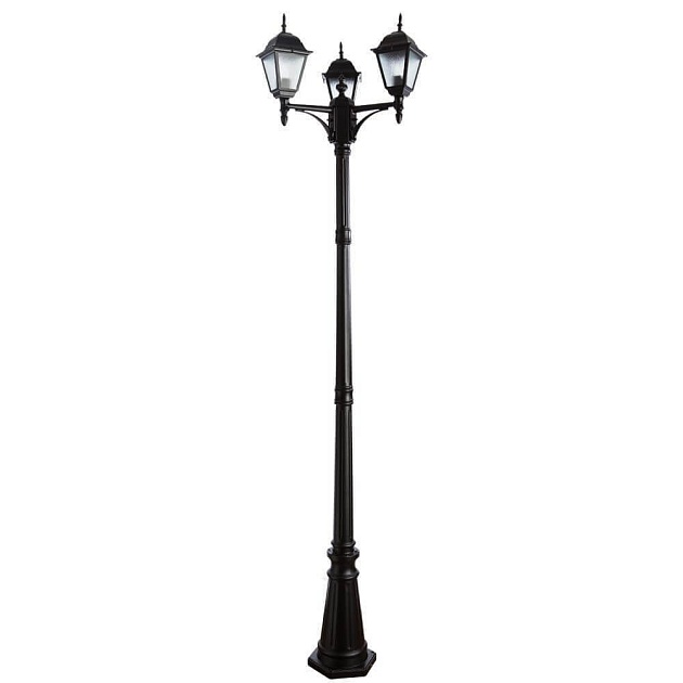 Садово-парковый светильник Arte Lamp Bremen A1017PA-3BK Фото № 1
