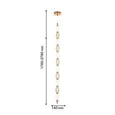 Подвесной светодиодный светильник Favourite Perler 4559-1PC 1