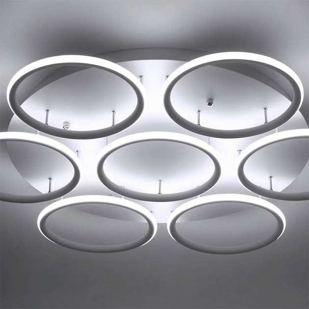 Потолочная светодиодная люстра Arte Lamp A2500PL-7WH Фото № 3