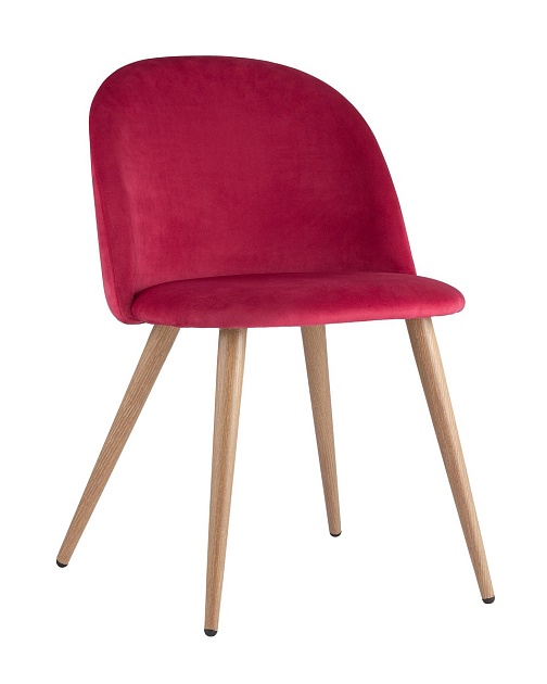 Кухонный стул Stool Group Лион велюр красный DC-69030 HLR-37 Фото № 2