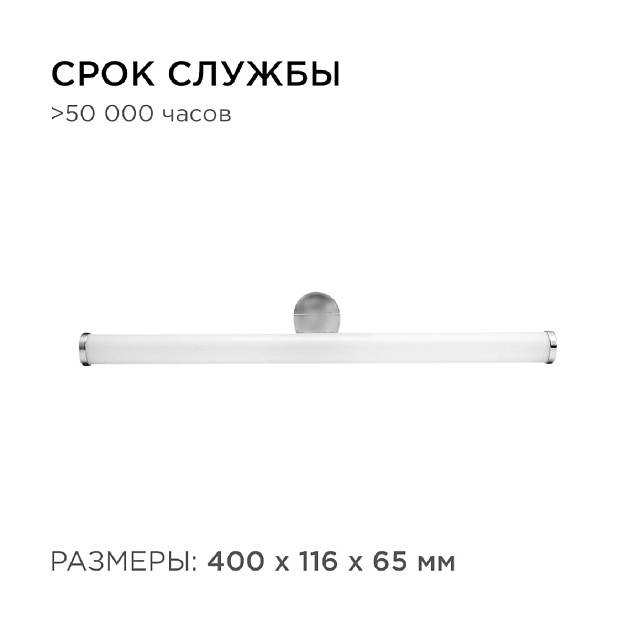 Подсветка для зеркал Apeyron 12-19 Фото № 3