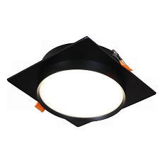 Встраиваемый светильник Reluce Technical 70001-9.0-001LD GX70 BK 1