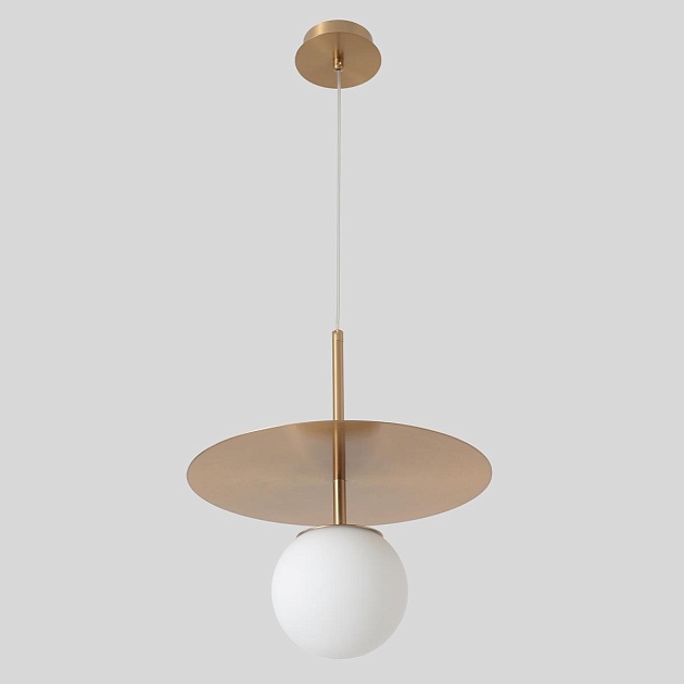 Подвесной светильник Crystal Lux UVA SP1.1 BRASS изображение 2 Подвесной светильник Crystal Lux UVA SP1.1 BRASS Фото № 2