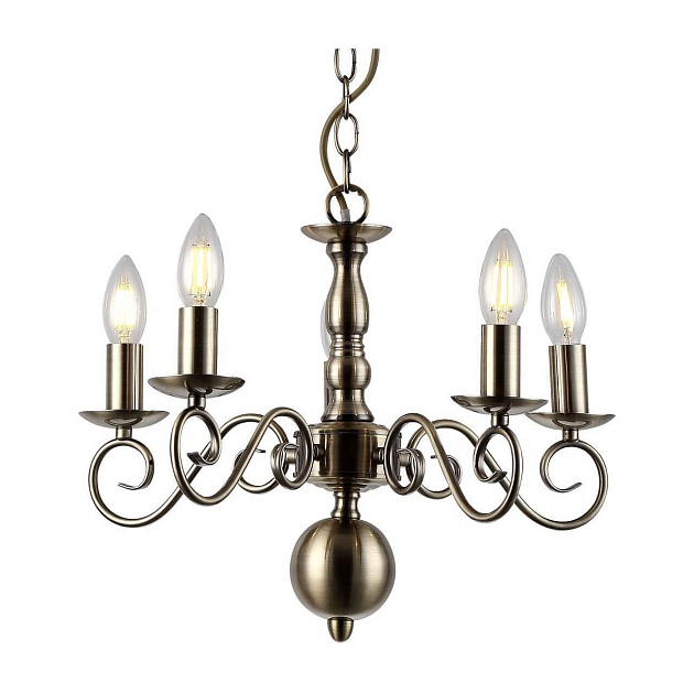 Подвесная люстра Arte Lamp A1129LM-5AB Фото № 2