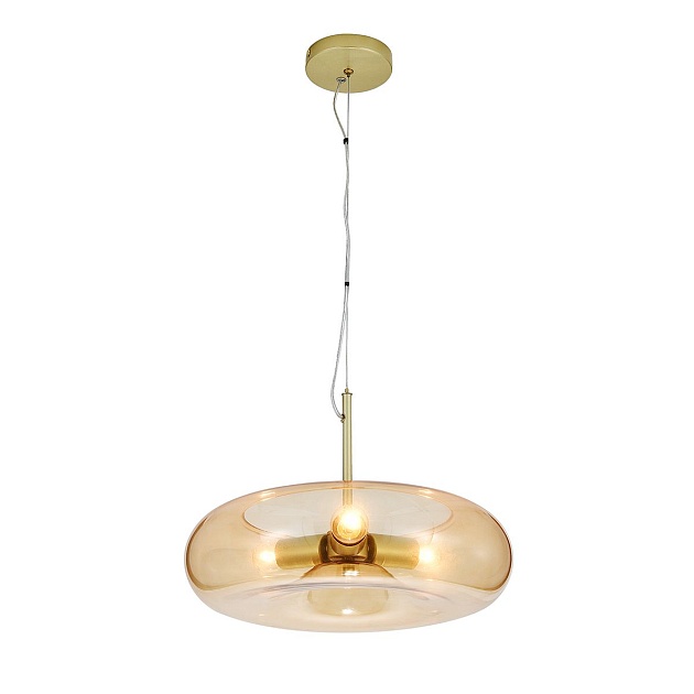 Подвесной светильник Indigo Leggero 11062/3P Amber V000540 Фото № 1