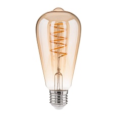 Лампа светодиодная филаментная диммируемая Elektrostandard E27 5W 2700K тонированная a053408 1