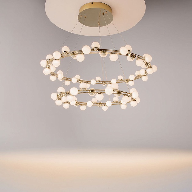 Подвесная светодиодная люстра Maytoni Tessara MOD081PL-L84G3K Фото № 5