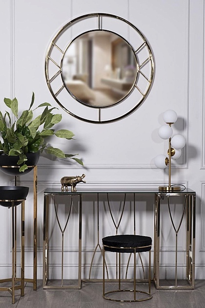 Пуф Garda Decor GY-BEN8178Gold-BL Фото № 4