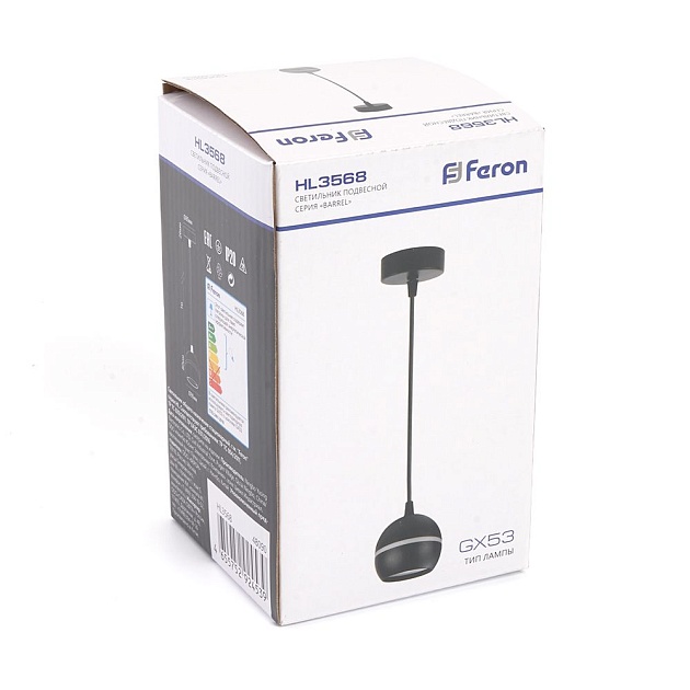 Подвесной светильник Feron Barrel levitation HL3568 48090 изображение 2 Подвесной светильник Feron Barrel levitation HL3568 48090 Фото № 2