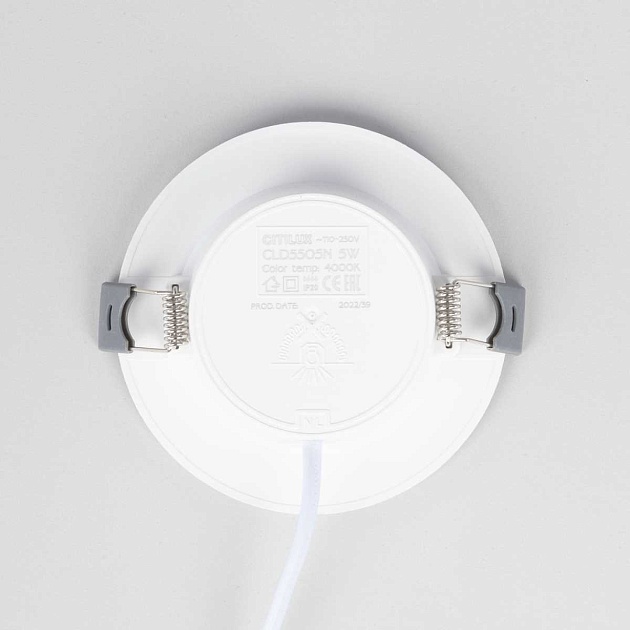 Встраиваемый светодиодный светильник Citilux Галс CLD5505N изображение 5 Встраиваемый светодиодный светильник Citilux Галс CLD5505N Фото № 5