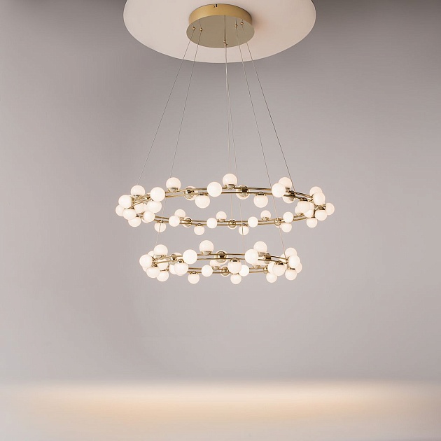 Подвесная светодиодная люстра Maytoni Tessara MOD081PL-L84G3K Фото № 6