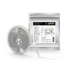 Светодиодная влагозащищенная лента Gauss 9,6W/m 120LED/m 2835SMD теплый белый 5M 356000110 3