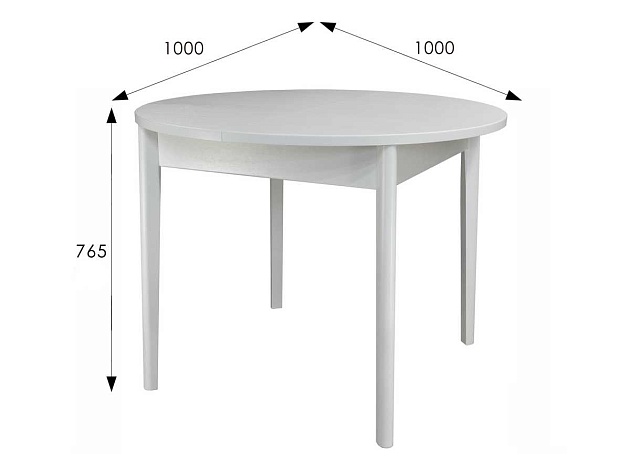 Кухонный стол Мебелик Мариус М 81 006443 изображение 3 Кухонный стол Мебелик Мариус М 81 006443 Фото № 3