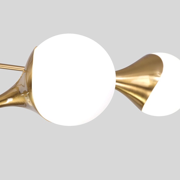 Подвесная люстра Eurosvet Calyx 60168/8 латунь Фото № 4