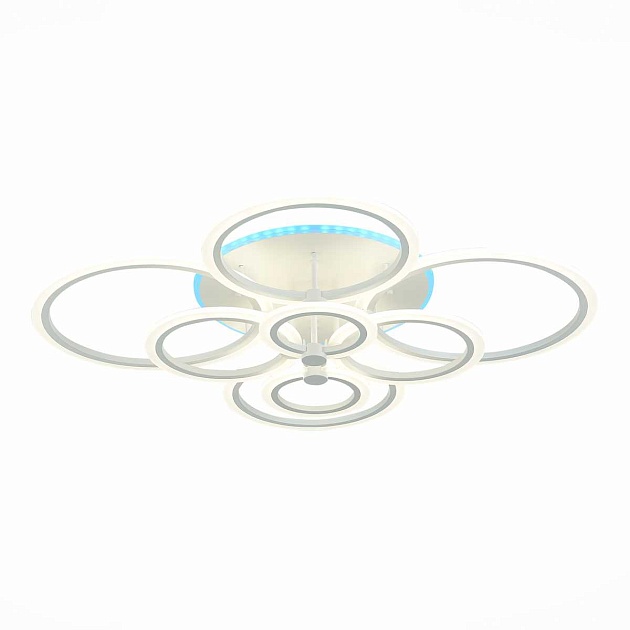 Потолочная светодиодная люстра Evoluce Cerina SLE500552-08RGB Фото № 1