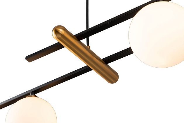 Подвесная люстра Indigo Opaco 11015/4P Black V000153 изображение 3 Подвесная люстра Indigo Opaco 11015/4P Black V000153 Фото № 3