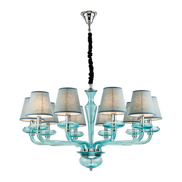 Подвесная люстра Lucia Tucci Ashanti 1260.10 blue Фото № 1