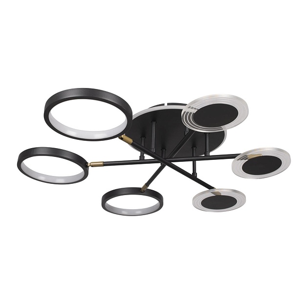 Потолочная светодиодная люстра Loft IT Megan 10164S Black изображение 1 Потолочная светодиодная люстра Loft IT Megan 10164S Black Фото № 1