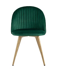 Кухонный стул Stool Group Лион Страйпс велюр зеленый DC-69030G HLR-56 2