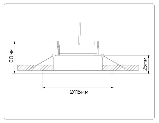 Встраиваемый светильник Ambrella light TECHNO SPOT TN52334 Фото № 4