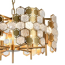 Подвесная люстра Indigo Delizia 12047/6P Brass V000571 2