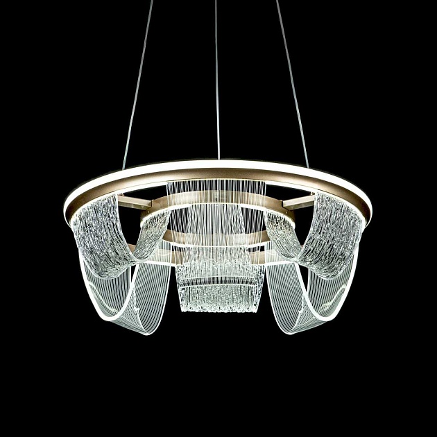 Подвесной cветильник LED4U L7706-460 GD Фото № 6