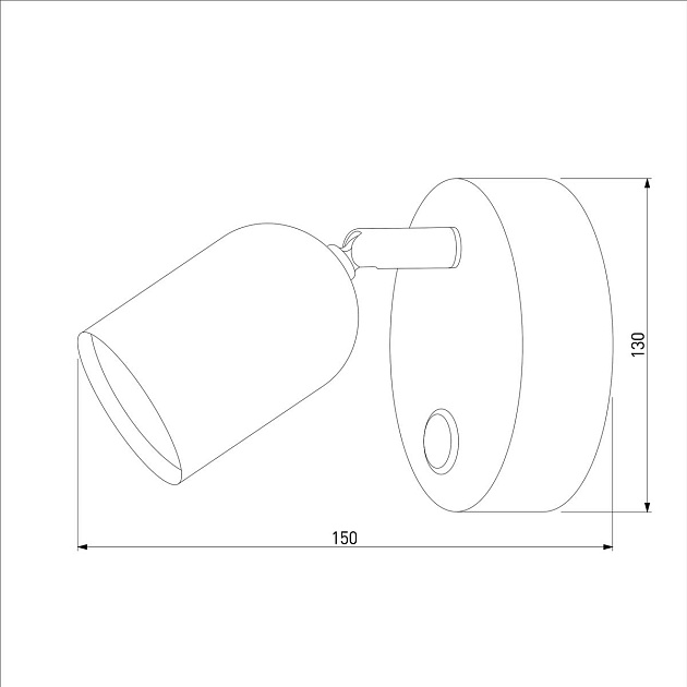 Спот TK Lighting 4411 Top White Фото № 3