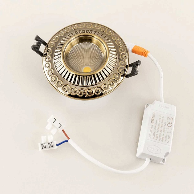 Встраиваемый светодиодный светильник Citilux Боска CLD041NW3 Фото № 4