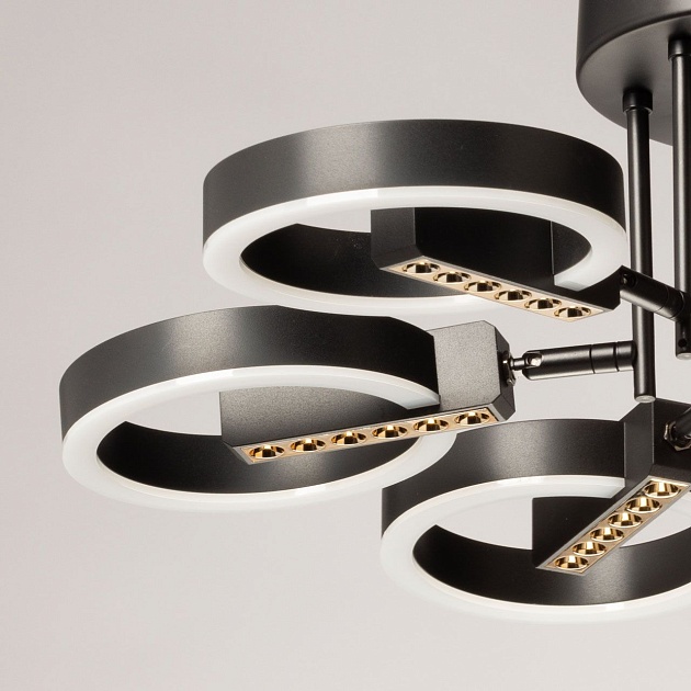 Потолочная светодиодная люстра De City Драйв 377014006 Фото № 5