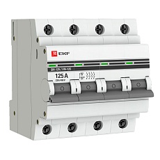 Выключатель нагрузки 4P 125А ВН-125 EKF PROxima SL125-4-125-pro