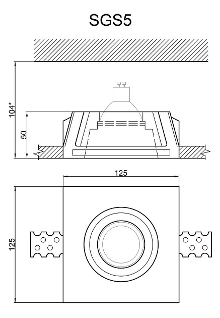 Встраиваемый светильник Artpole SGS5 изображение 3 Встраиваемый светильник Artpole SGS5 Фото № 3