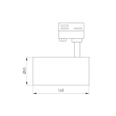 Трековый светодиодный светильник Arlight LGD-Calipso-4TR-R85-20W Day4000-Mix 046734 1