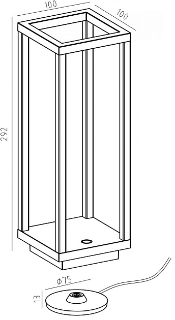 Настольная лампа Deko-Light Crucis 346043 Фото № 2