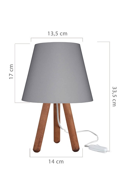 Настольная лампа Toplight Sophia TL1619T-01GR Фото № 3