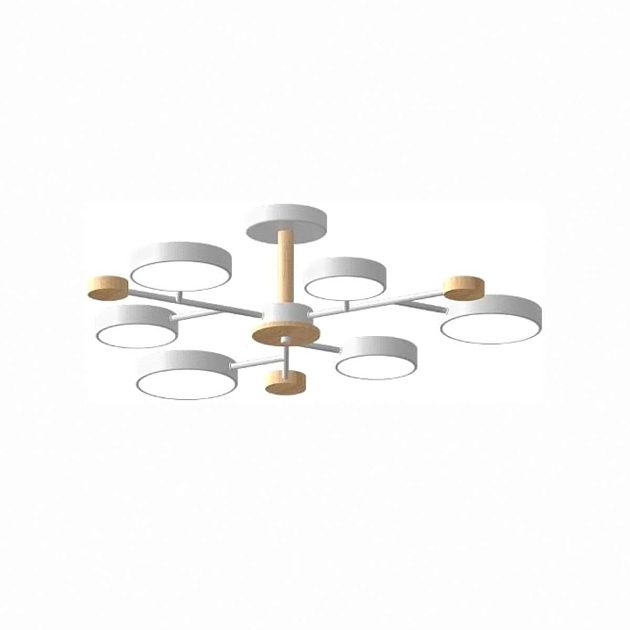 Потолочный cветильник LED4U L3214-750 WH Фото № 1