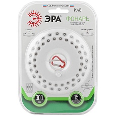 Кемпинговый светодиодный фонарь ЭРА от батареек 20x140 300 лм K48 Б0032283 3