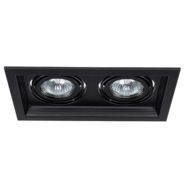 Встраиваемый светильник Arte Lamp Canis A6661PL-2BK Фото № 1